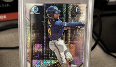 Just Picked Up a Jackson Chourio 1st Bowman