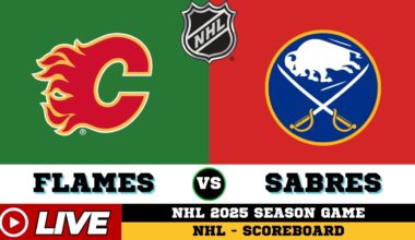 🔴LIVE : Buffalo Sabres Vs Calgary Flames | NHL 2025 | NHL Live SCOREBOARD | Dec 9 2025