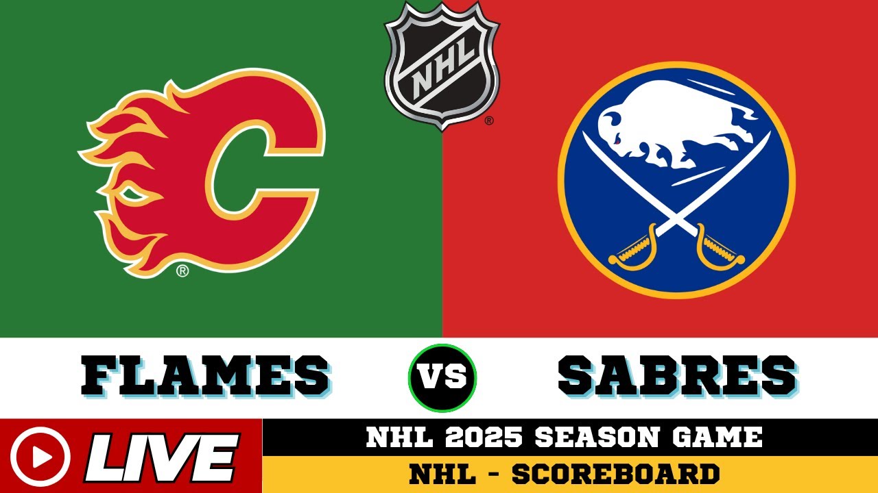 🔴LIVE : Buffalo Sabres Vs Calgary Flames | NHL 2025 | NHL Live SCOREBOARD | Dec 9 2025