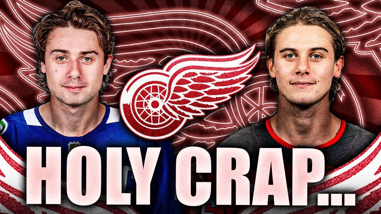 THIS COULD BE HUGE FOR THE RED WINGS: QUINN HUGHES & JACK HUGHES TO DETROIT?