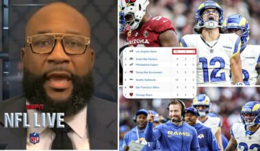 NFL LIVE | Rams are a Super Bowl contender! - Marcus Spears on Stafford & Nacua dominate Cardinals