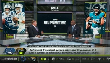 Don't sleep on Trevor Lawrence - Booger McFarland on Jaguars beat Colts 36-19 to take atop AFC South