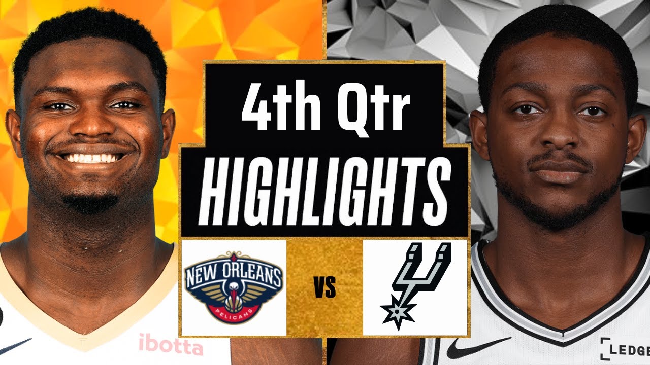 Spurs vs Pelicans Full Game Highlights 4th Qtr | Dec 8 | 2025 NBA Highlights
