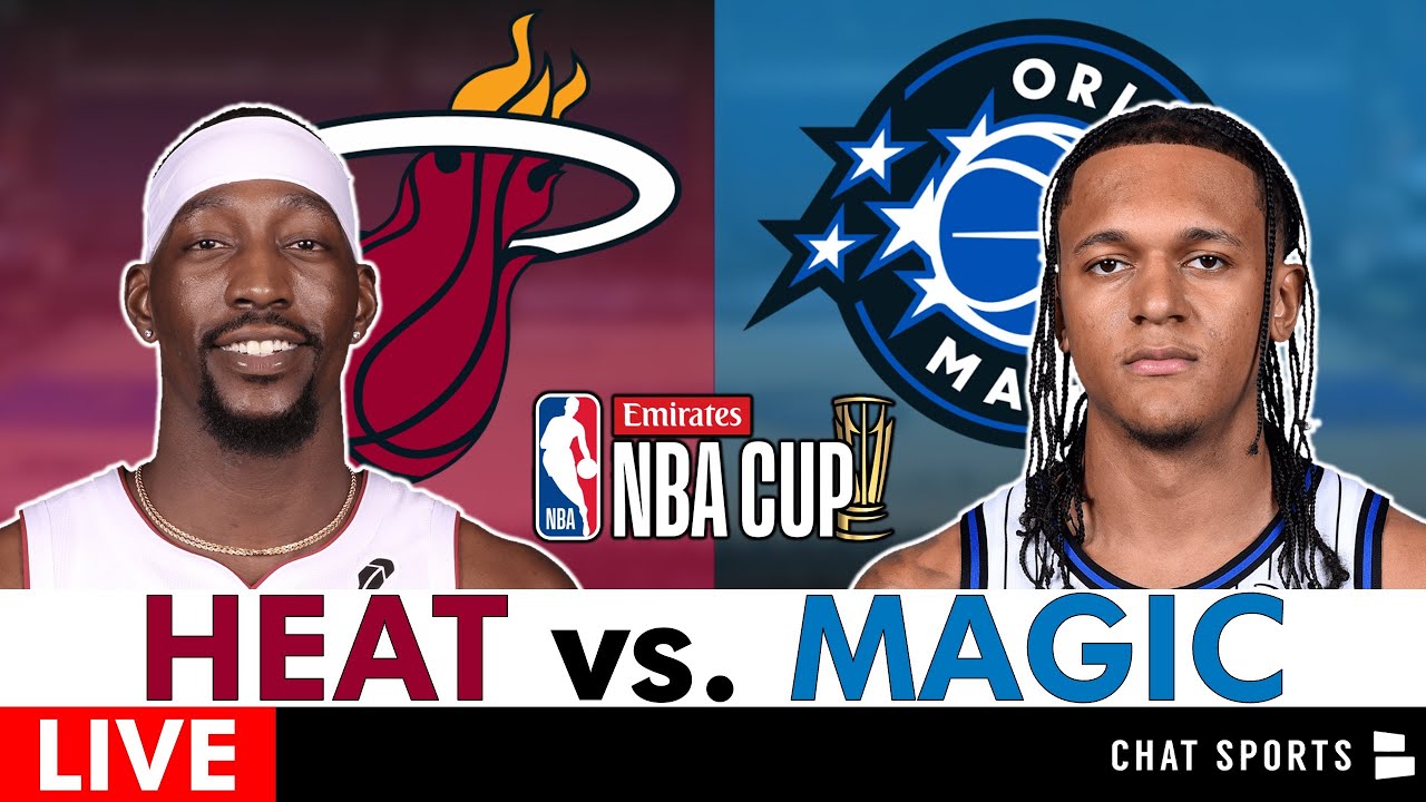 Heat vs. Magic Live Streaming Scoreboard, Play-By-Play, Highlights | NBA Cup Quarterfinals