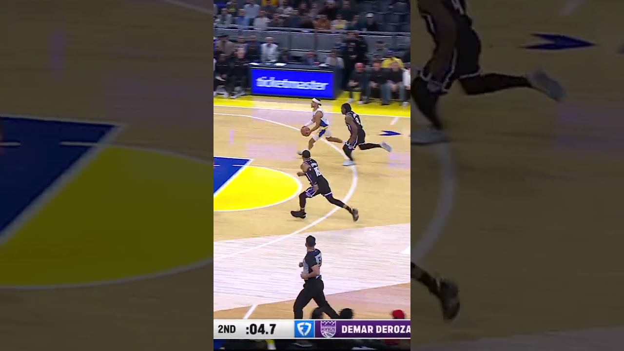 Up & Under 😈 Andrew Nembhard with the Fancy Finish