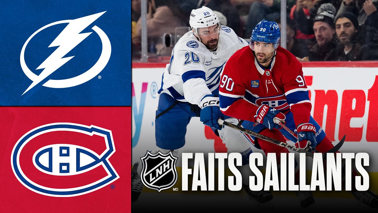 Lightning vs Canadiens | Faits saillants