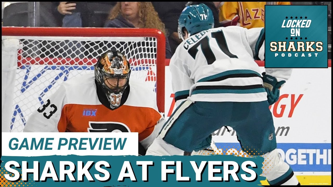 Can San Jose Sharks OUTPLAY Flyers? Celebrini & Smith Set to SHINE in Crucial Showdown!