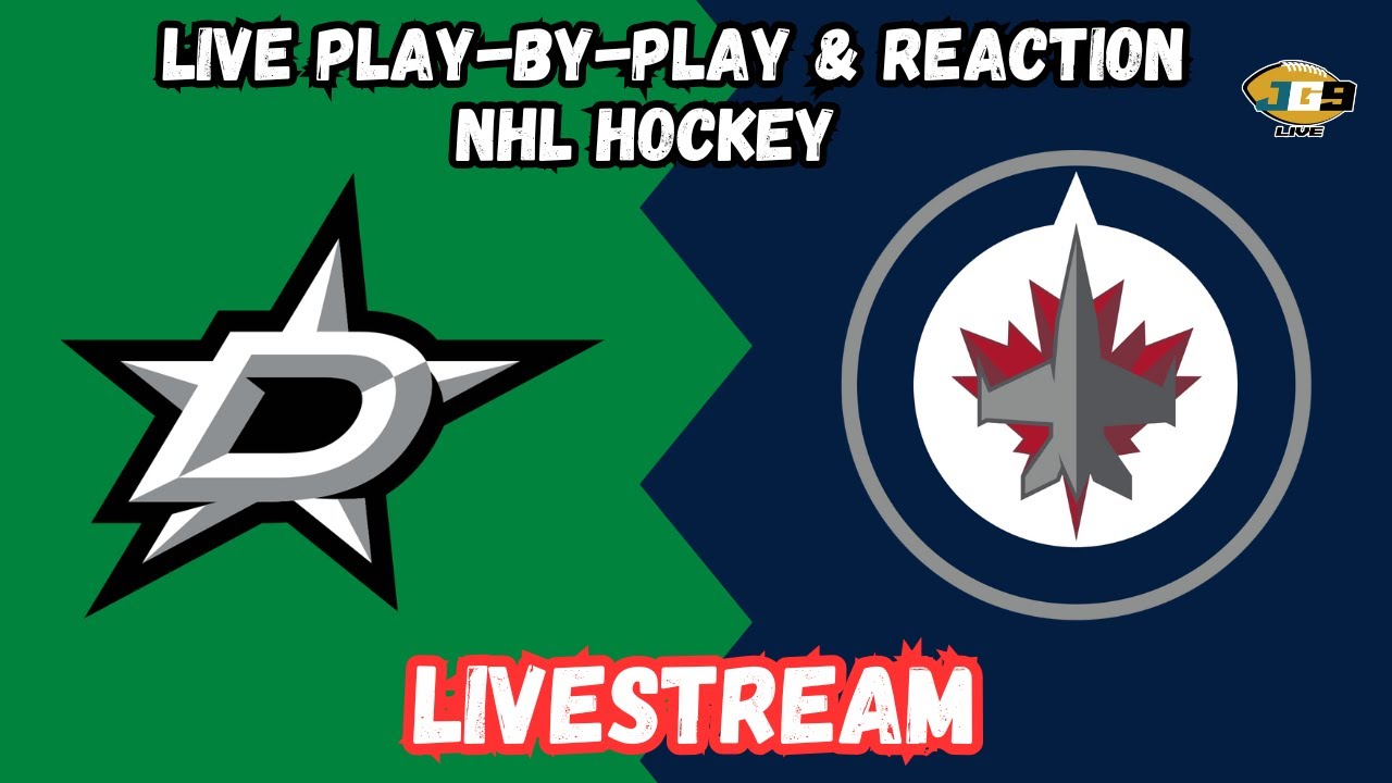 NHL: Dallas Stars at Winnipeg Jets | LIVESTREAM | LIVE Play-By-Play & Reaction