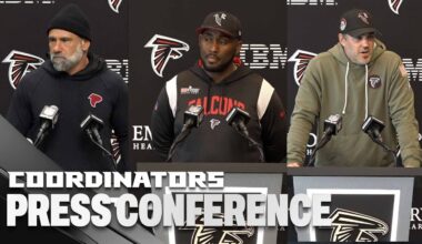 Atlanta Falcons Coordinators look ahead to Tampa Bay Buccaneers matchup | Press Conference