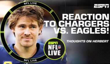 Dan Orlovsky was IMPRESSED with Justin Herbert 'That was a warrior type of performance' | NFL Live