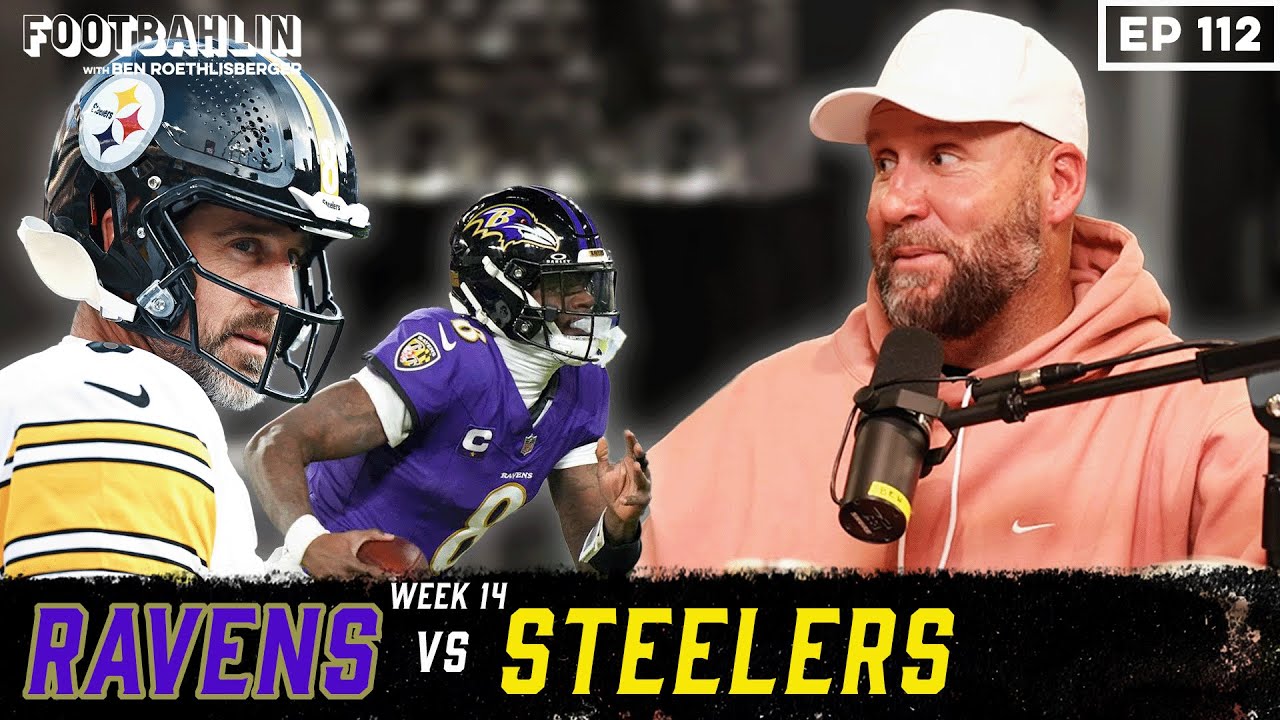 Big Ben talks Ravens/Steelers, Mixed feelings on crucial AFC North win, Playoff hopes & more! Ep 112