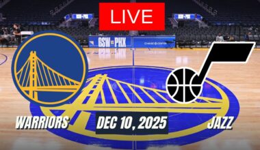 NBA LIVE! Utah Jazz vs Golden State Warriors  | December 10, 2025 Warriors vs Jazz 2K Regular season
