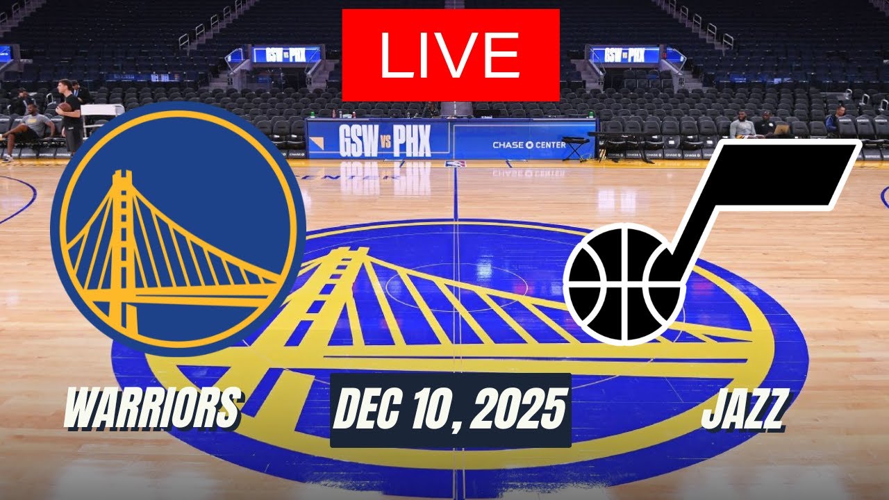 NBA LIVE! Utah Jazz vs Golden State Warriors  | December 10, 2025 Warriors vs Jazz 2K Regular season