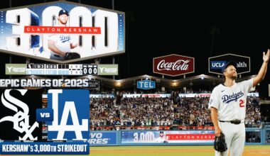 FULL GAME: Clayton Kershaw joins the 3,000-strikeout club! (White Sox vs. Dodgers)