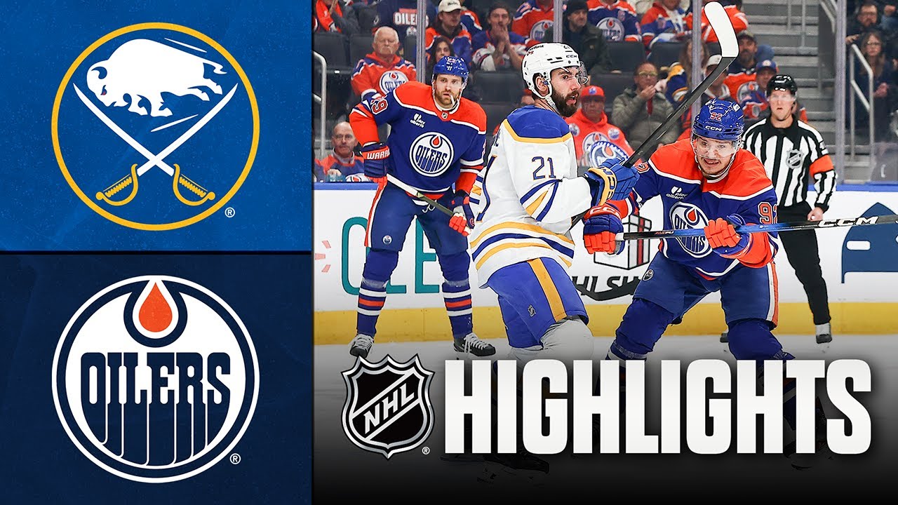 Sabres vs. Oilers | NHL Highlights | December 09, 2025