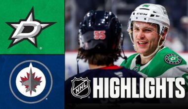 Stars vs. Jets | NHL Highlights | December 09, 2025