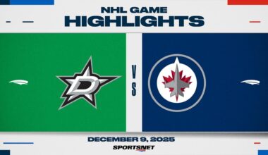 NHL Highlights | Stars vs. Jets - December 9, 2025