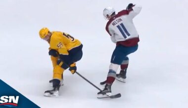 Avalanche's Brock Nelson Shows Off Slick Hands With Toe-Drag Finish Vs. Predators