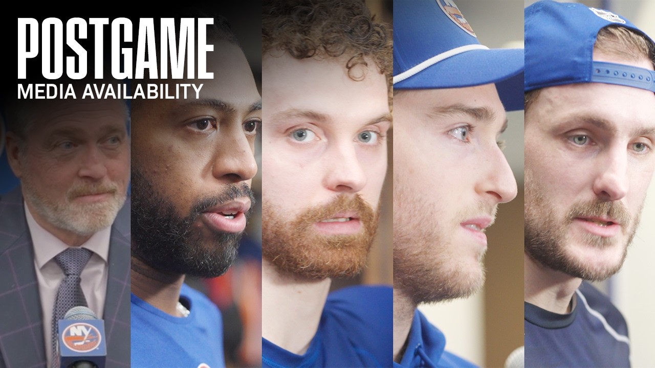 New York Islanders Postgame Availability | NYI 5 vs VGK 4