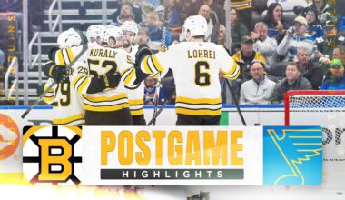 CONDENSED GAME: Boston Bruins vs. St. Louis Blues - 12/9/2025