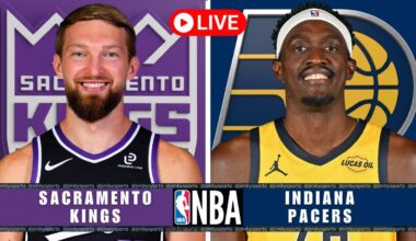 Sacramento Kings vs Indiana Pacers | NBA Live Today | Play-By-Play Scoreboard 2025
