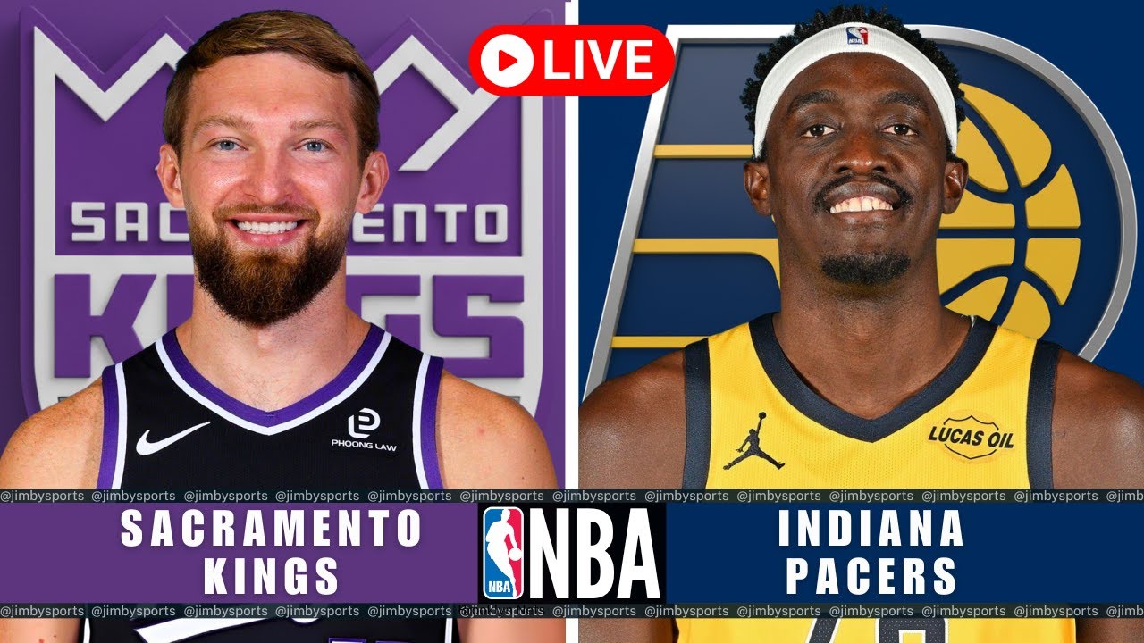 Sacramento Kings vs Indiana Pacers | NBA Live Today | Play-By-Play Scoreboard 2025