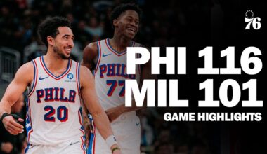 Game Highlights: Sixers Extend Winning Streak to Three