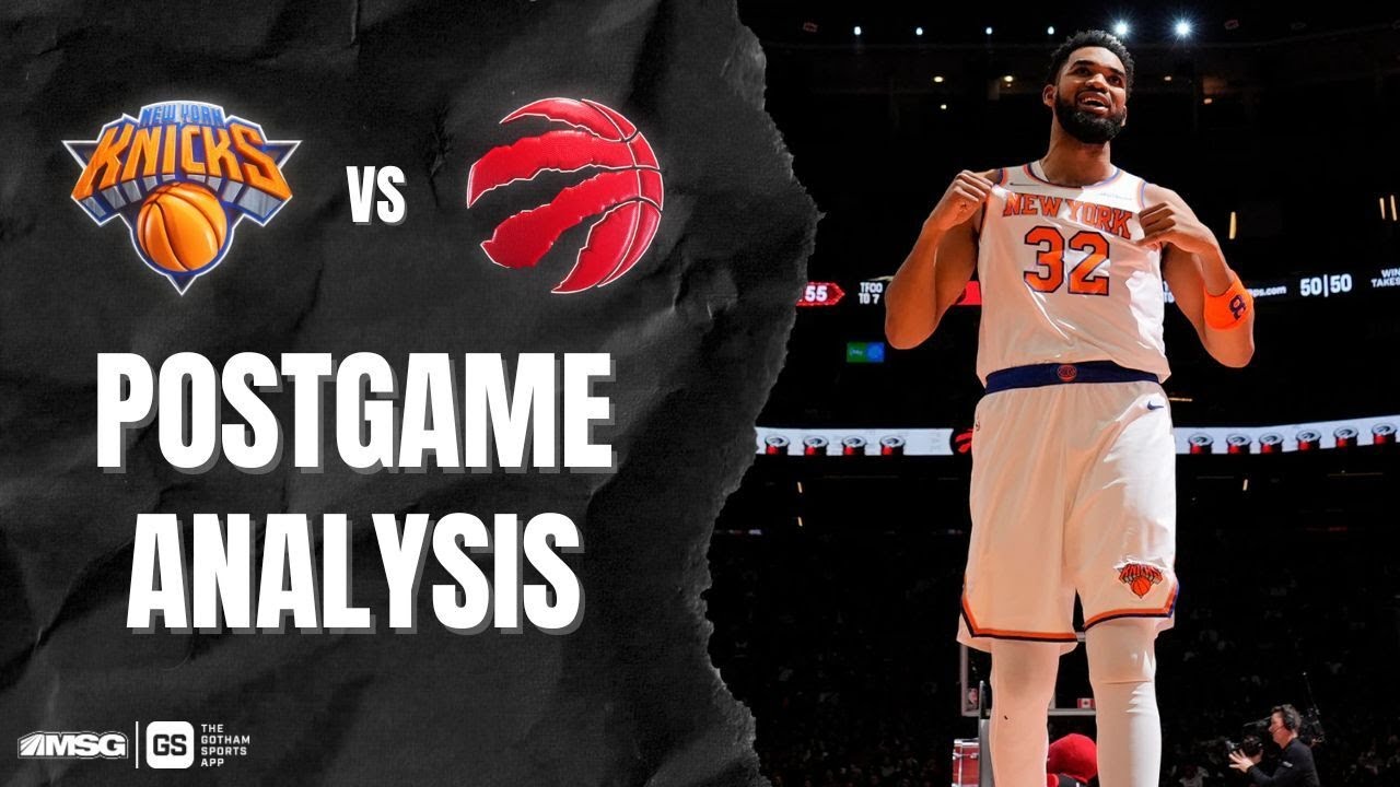 Knicks Dominate Raptors -  Advance To NBA Cup Semifinals | New York Knicks
