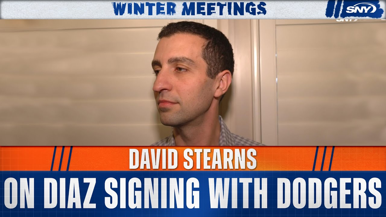 David Stearns on Edwin Diaz signing with Dodgers, says Devin Williams is Mets' closer as of now
