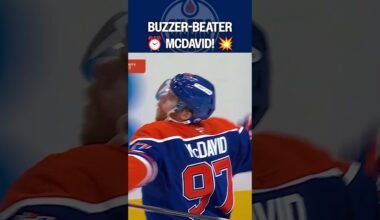 McDavid at the Buzzer! 😱⏱️