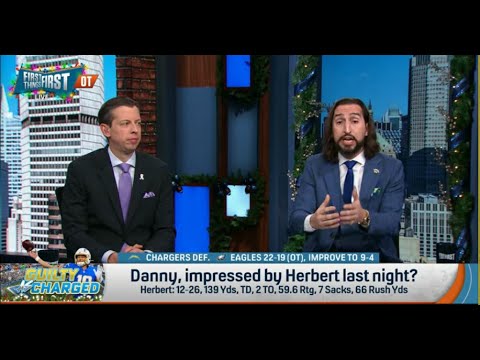FIRST THINGS FIRST | Nick Wright ANGRY Justin Herbert And The Los Angeles Chargers Are WINNING | NFL