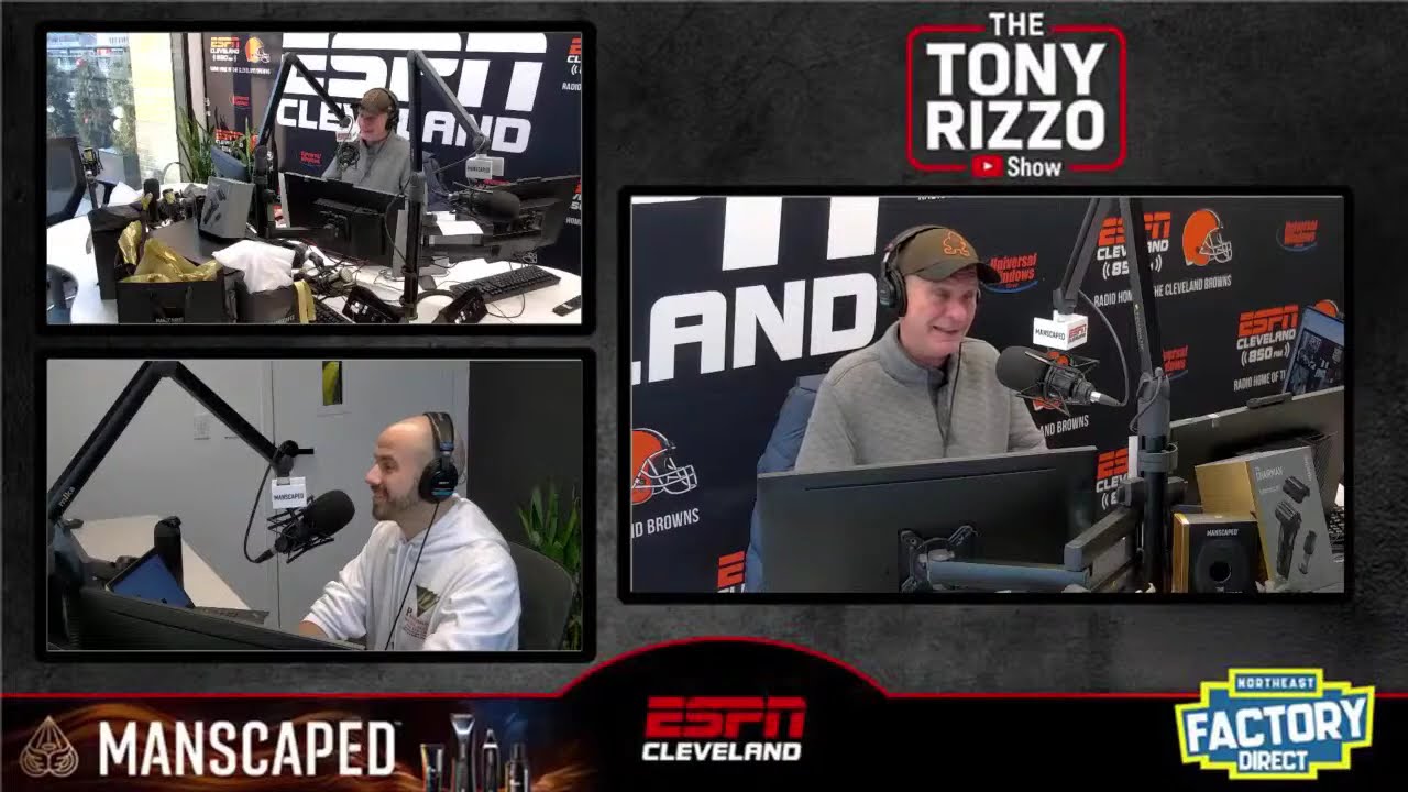 The Tony Rizzo Show - SHEDEUR STARTING REST OF SEASON FOR BROWNS - 12/9/2025