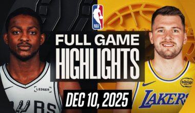 SPURS vs LAKERS FULL GAME HIGHLIGHTS DECEMBER 10, 2025 NBA HIGHLIGHTS TODAY | NBA 2K26 GAMEPLAY