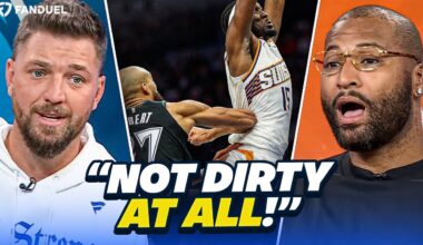 Boogie Says Rudy Gobert Foul ISN'T DIRTY!! IMPRESSED By Phoenix Suns & Collin Gillespie!