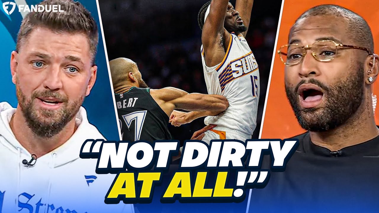 Boogie Says Rudy Gobert Foul ISN'T DIRTY!! IMPRESSED By Phoenix Suns & Collin Gillespie!