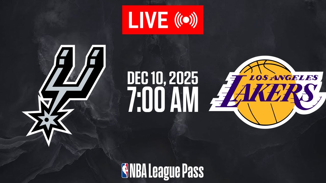 NBA LIVE! San Antonio Spurs vs Los Angeles Lakers | December 10, 2025 | NBA Today NBA 2K26 Gameplay