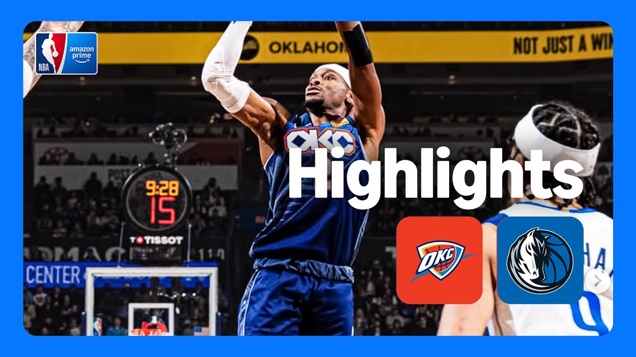 Thunder vs. Mavericks | Komplettes NBA-Highlight-Video | 6. Dezember 2025