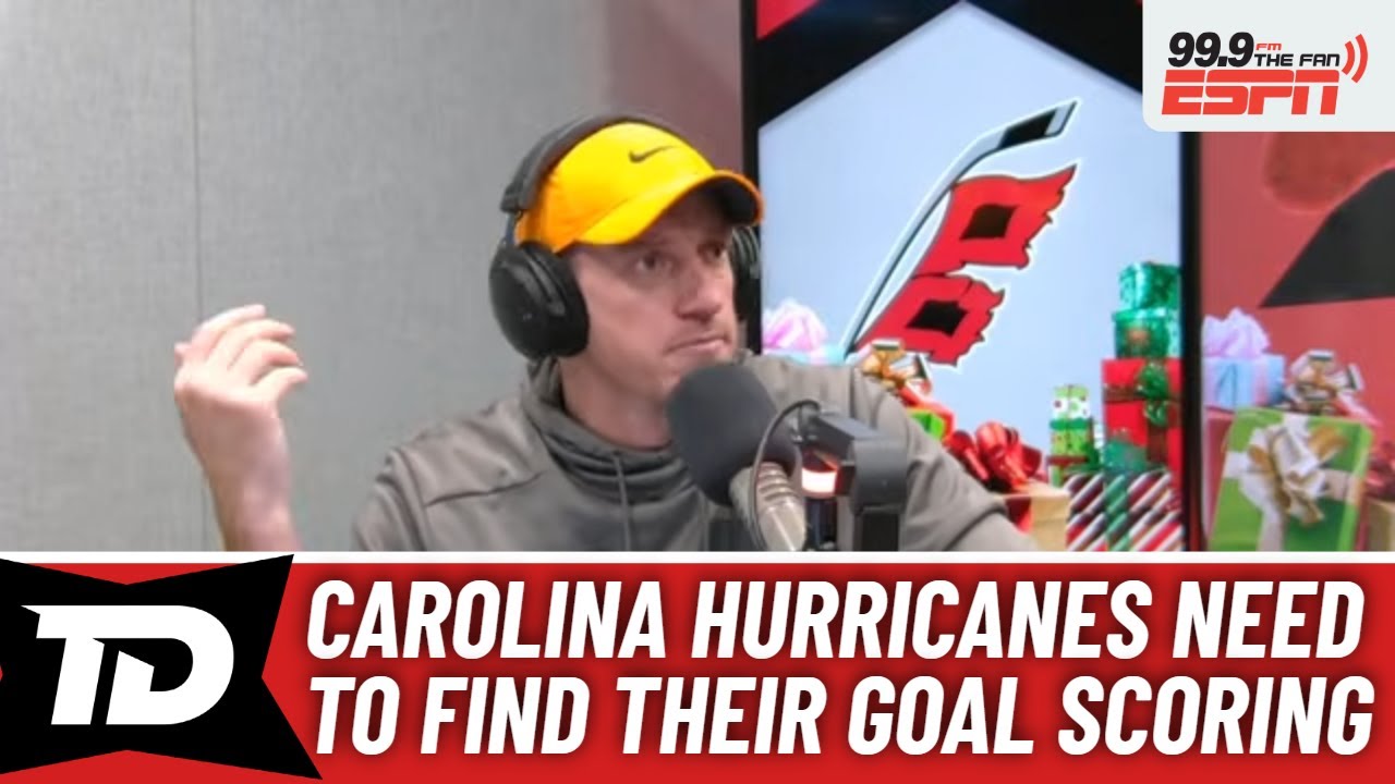 The Carolina Hurricanes are struggling to score