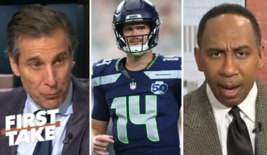 FIRST TAKE | No team is SCARIEST than Seahawks right now! - Mad Dog slams Stephen A. picks Cowboys