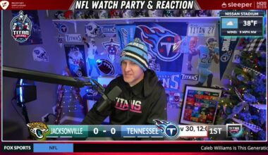 Jacksonville Jaguars vs Tennessee Titans Live Streaming Watch Party | NFL Football 2025
