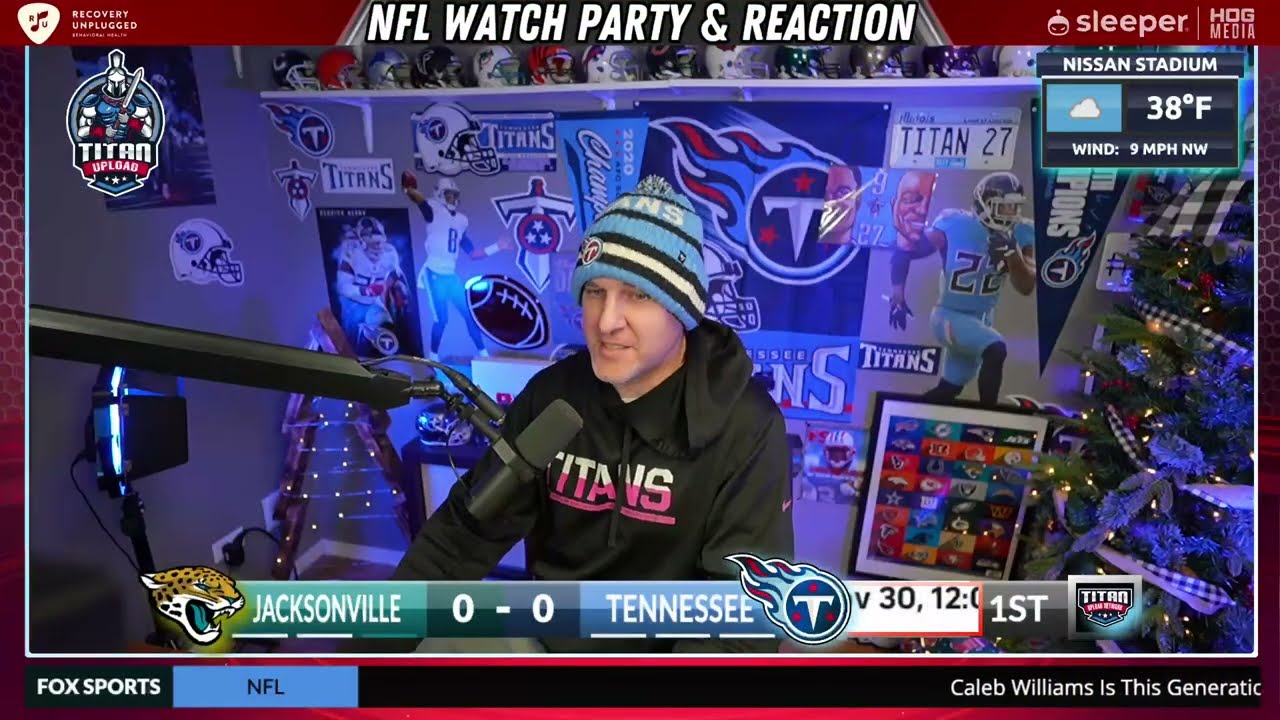 Jacksonville Jaguars vs Tennessee Titans Live Streaming Watch Party | NFL Football 2025