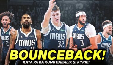 BOUNCEBACK! kakayanin pa ba ng Dallas Mavericks? | maisasalba ba ni Kyrie kung makakabalik na siya?!