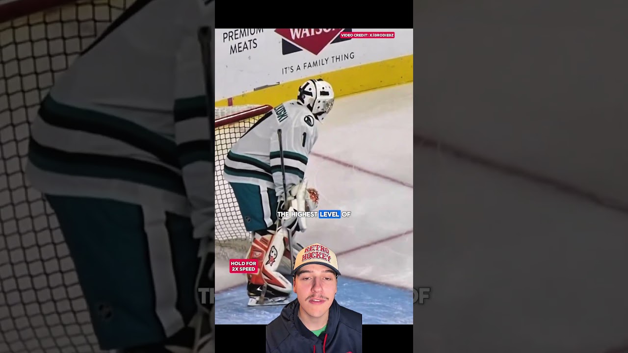 A 39 Year Old Geologist Served as the San Jose Sharks Back Up Goalie Against the Philadelphia Flyers