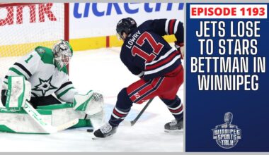 Winnipeg Jets lose to Dallas Stars, Gary Bettman visits