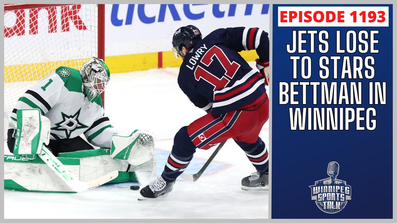 Winnipeg Jets lose to Dallas Stars, Gary Bettman visits