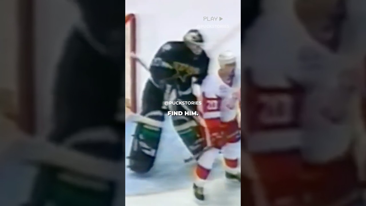 Ed Belfour just up and left a game...