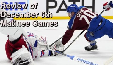 Review of Avalanche vs Rangers, Blue Jackets vs Panthers