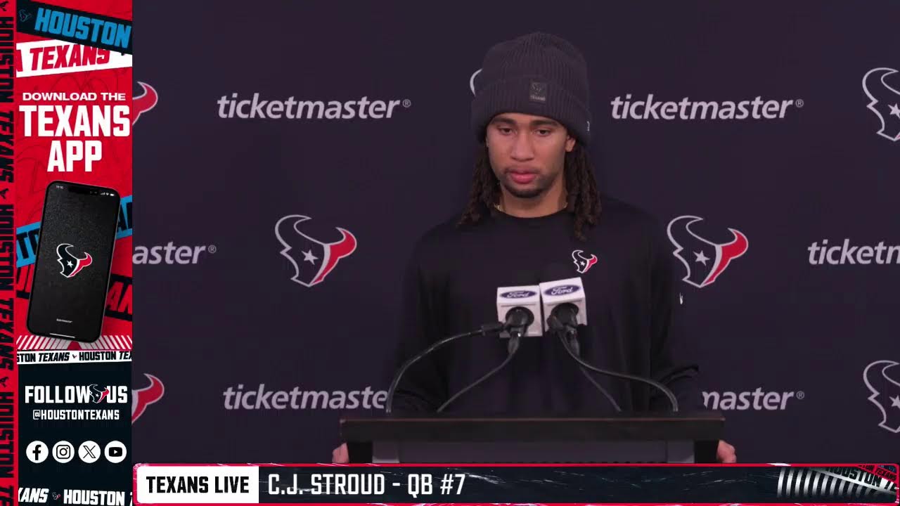 LIVE: The Houston Texans address the media