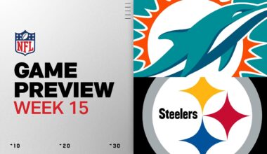 Miami Dolphins vs Pittsburgh Steelers | Week 15 Game Preview