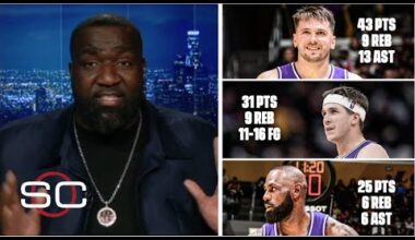 ESPN reacts to LeBron, Luka & Austin combined for 99 Pts to lead Lakers DESTROY Clippers 135-118